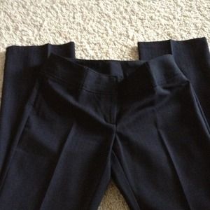 Navy pin stripped pants