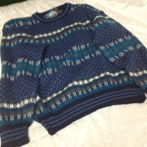 SOLD @hobbswife MEN'S Botany 500 Sweater