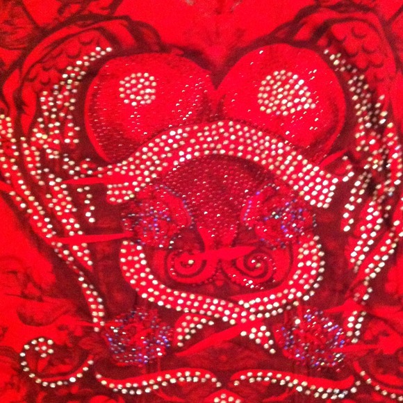 Spaghetti Shirt With Rhimestone - Picture 2 of 3