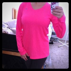 Nike long sleeve Dri fit tee