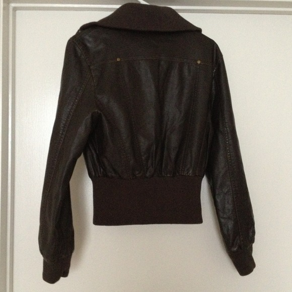 SOLD!! Bomber Jacket Arden B., dark brown - Picture 3 of 4