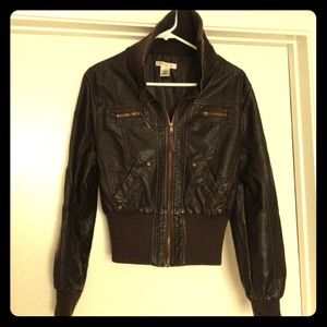 SOLD!! Bomber Jacket Arden B., dark brown