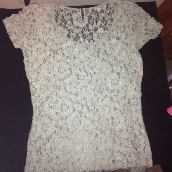 BKE lace shirt
