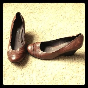 Aldo Brown Wedges Closed Toe