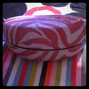 Zebra Glasses Case.