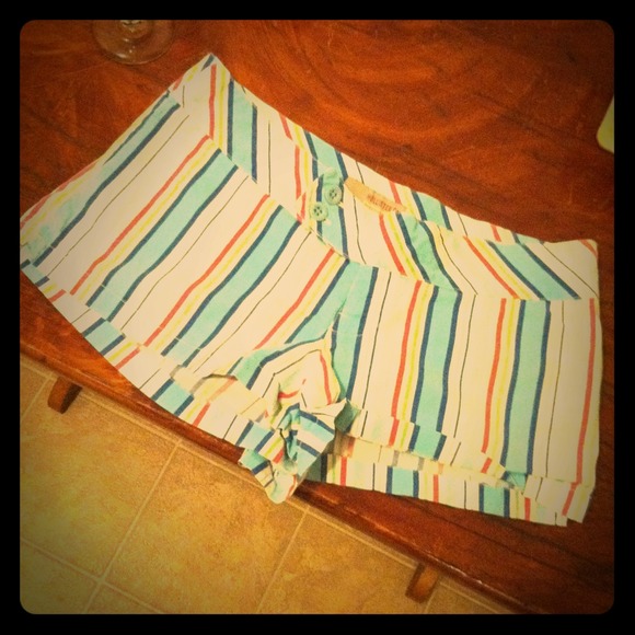 Blue hollister short shorts!