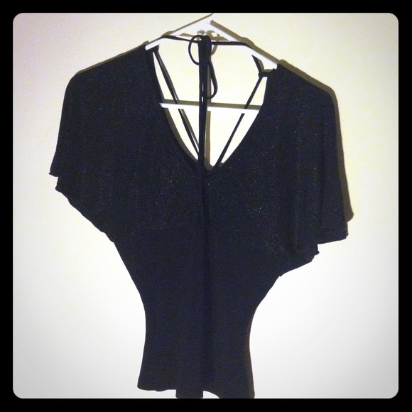 Black dressy top trade @808islandreamz!!