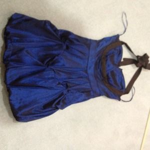 Navy blue party dress