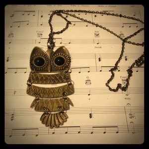 Owl necklace