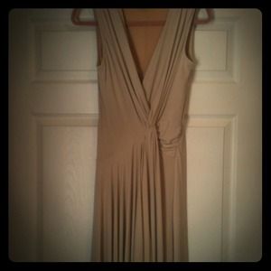 Nude Shape FX twist front dress