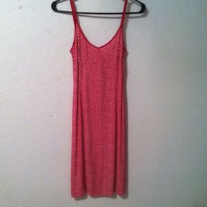 ESPRIT Double-Strap Red Floral Dress