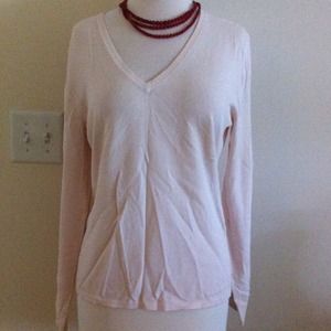 Banana Republic lace up arm detail sweater