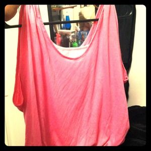 Pink and white  shirt