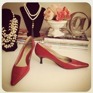 Bandolino Red Pointy Shoes