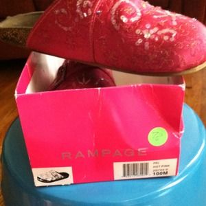 Hotpink Rampage shoes