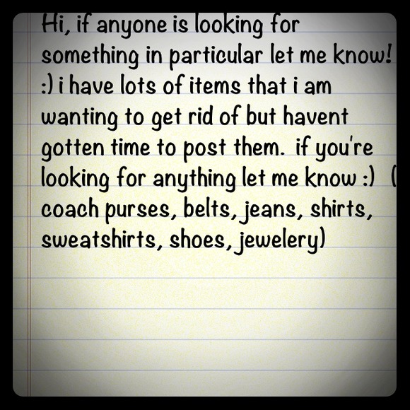 Other - multiple items possible for sale Other - multiple items possible for sale
