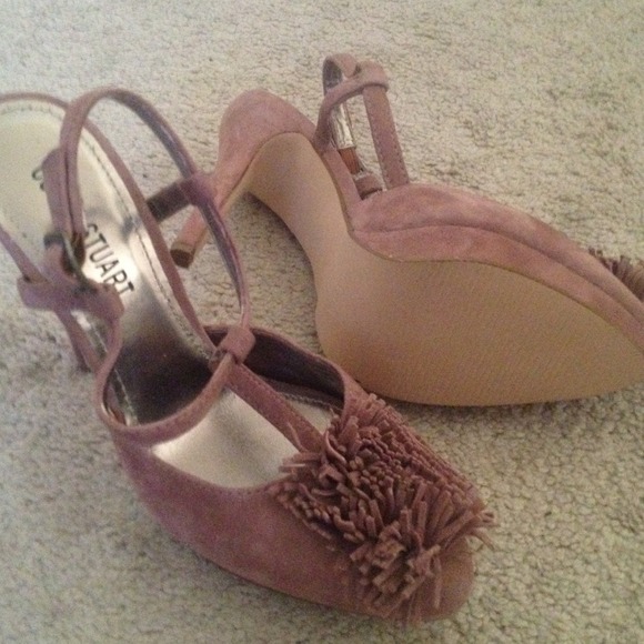 Suede Platform Heels