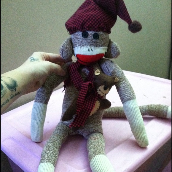 Sock monkey.