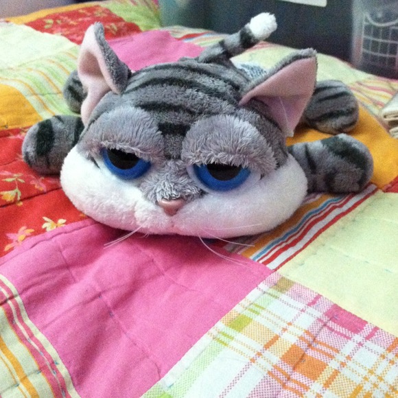 Kitten beany baby.