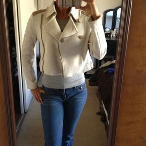 Cropped medium weight jacket