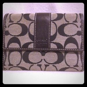Authentic Coach Wallet