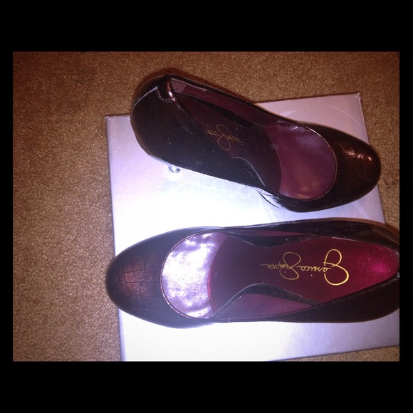Jessica Simpson Croc pumps! 💗🌟 - Picture 1 of 4