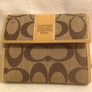 Authentic Coach Wallet