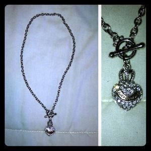 Juicy Courture Heart Necklace!
