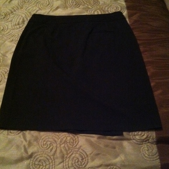 ⏰SALE Adrienne Vittadini Black Skirt Sz 8 - Picture 2 of 4