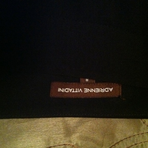 ⏰SALE Adrienne Vittadini Black Skirt Sz 8 - Picture 3 of 4