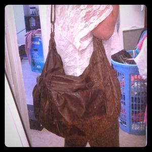 Urban Outfitters leather shoulder bag