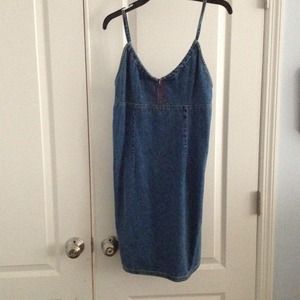 Super cute denim dress