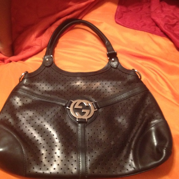 Authentic Gucci Leather Handbag
