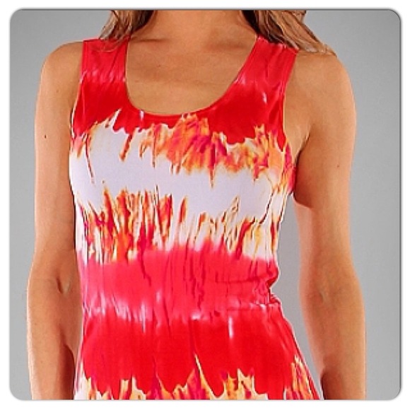 Trendy Dress Tye Dye Design - Picture 2 of 3