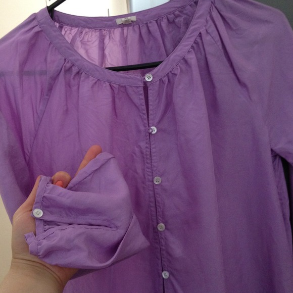 💋SOLD W/ BUNDLE💋J.CREW tunic & perfume - Picture 3 of 4