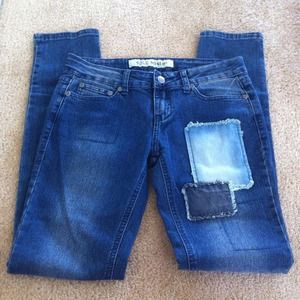 Denim - NEW Patchwork Skinny Jeans Denim - NEW Patchwork Skinny Jeans