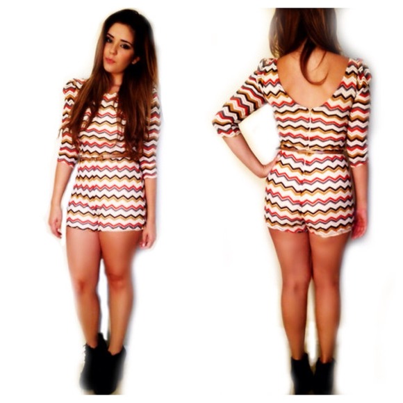 Dresses & Skirts - REDUCED!! Tribal print romper