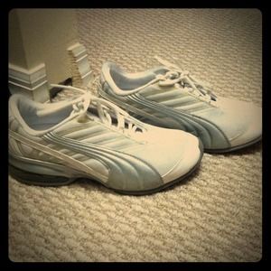 For @amberlealayton  Puma's Running shoes!