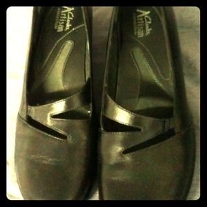 SOLD! Clark's black shoes