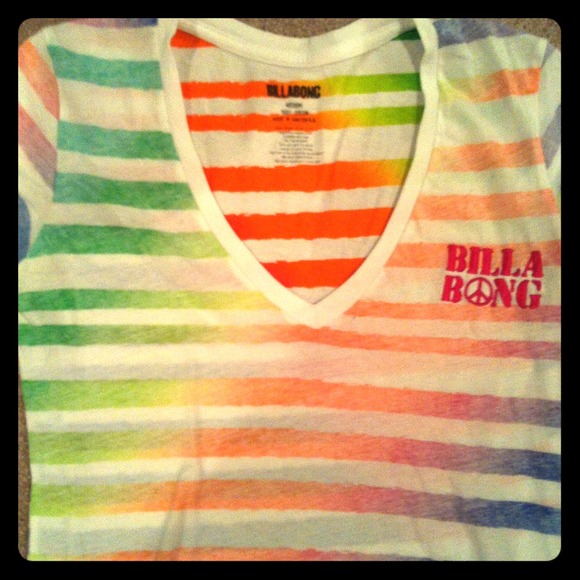 Cute Rainbow Billa Bong Shirt