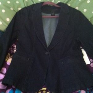 Calvin Klein jean jacket blazer