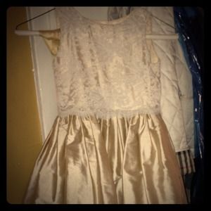 Us angels flower girl dress