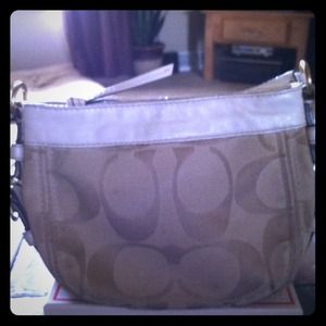 Cosh purse khaki/cream
