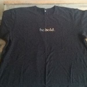 Be Bold t-shirt and vintage vest bundle!!!