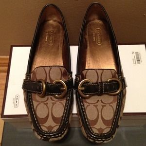 Authentic preloved Coach loafers