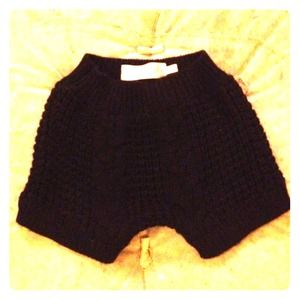 Black knit shorts from LF, never worn!