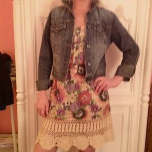 ❌SOLD @haliemarie 🐴New Listing🐎 FLORAL DRESS