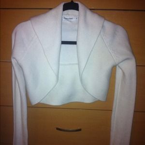 🔴REDUCED🔴 White CK knitted shrug