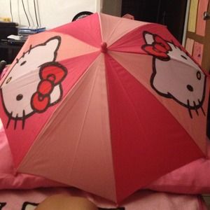 🎀Reserve @hopeann333🎀HK Kids Umbrella/Pink Bear