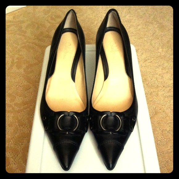 Reduced! Cole Haan black leather heels